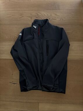Helly Hansen Men's Black Softshell Windbreaker Jacket
